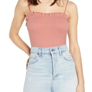 All In Favor Nordstrom Pink Bodysuit
